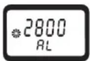 VOLTCRAFT CM100 - AL - Alarm threshold for the CO_2 value - 2