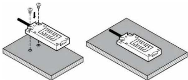 IFM DSU100 - Montage sans adaptateur de montage - 1