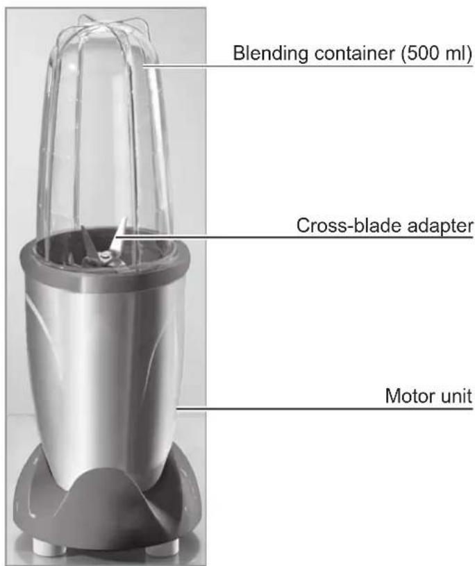 Gourmetmaxx 09745 - Product contents and device overview - 1