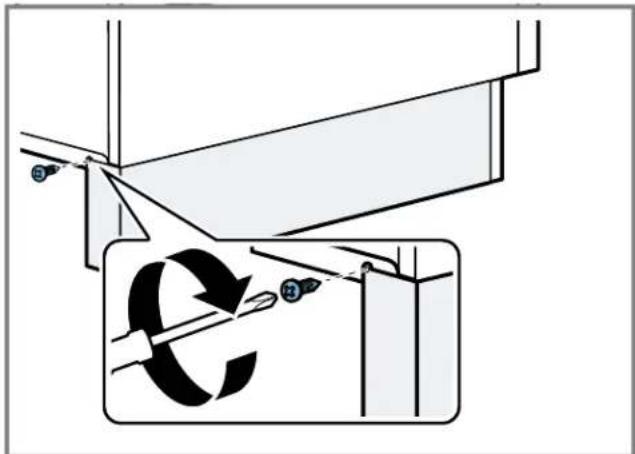 BOSCH HEZ9TK30UC - Installation de la bordure inférieure de protection de la cuisinière - 4