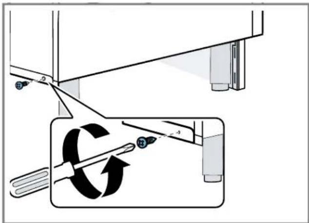 BOSCH HEZ9TK30UC - Installation de la bordure inférieure de protection de la cuisinière - 2