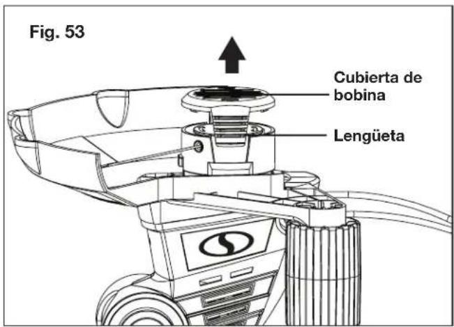 Fig. 53 Cubierta de bobina Lengüeta