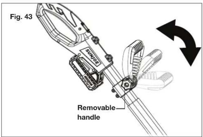 Fig. 43 SUNIOE Removable handle