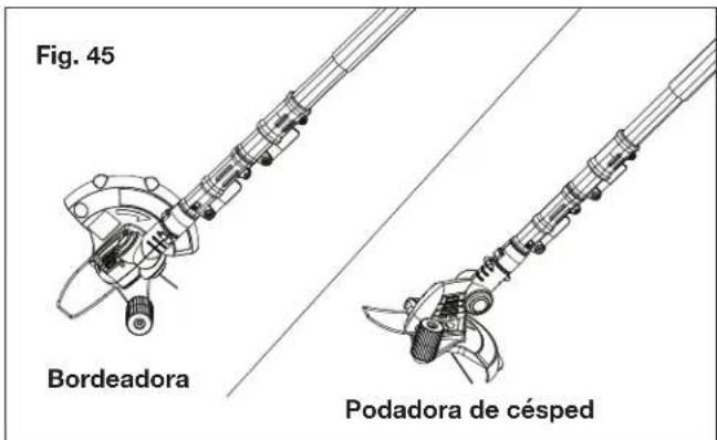 Fig. 45 Bordeadora Podadora de césped
