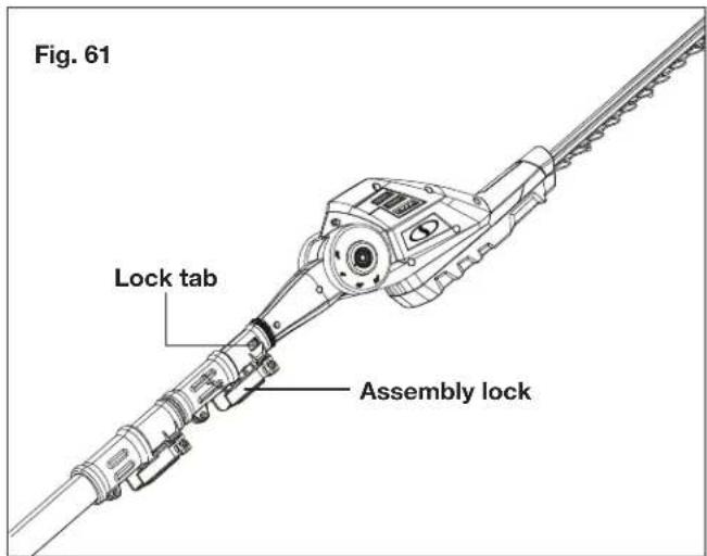 Fig. 61 Lock tab Assembly lock