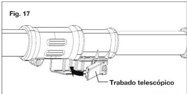 Fig. 17 Trabado telescópico