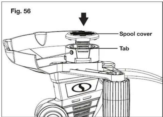 Fig. 56 Spool cover Tab