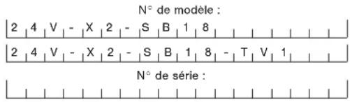 Snow Joe 24VX2SB18TV1 - Numéros de modèle et de série - 1