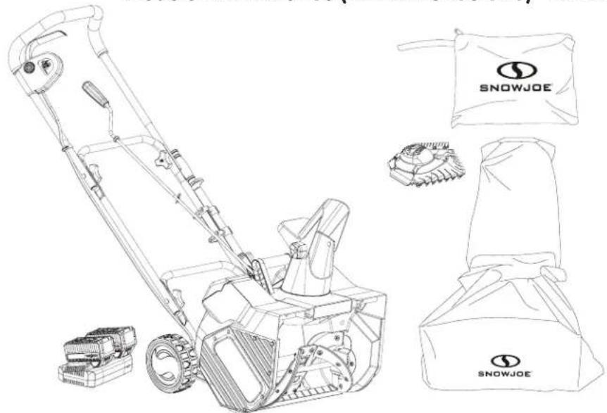 Snow Joe 24VX2SB18TV1 - Accesorios - 2