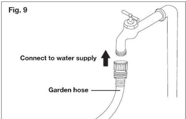 Sun Joe BDLA0214 - WARNING! Keep hose away from sharp objects. - 3