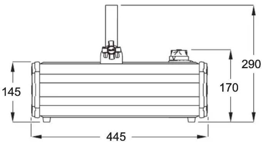 MARTIN Magnum 1500 - Toutes les dimensions sont en millimètres - 2