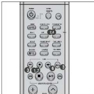 SAMSUNG MMT6T - Programmation de l'ordre d'écoute (Lele longien n'est pas uniquement disponible pendant la lecture plus - 1