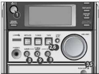SAMSUNG MMT6T - Écoute d'une cassette - 2