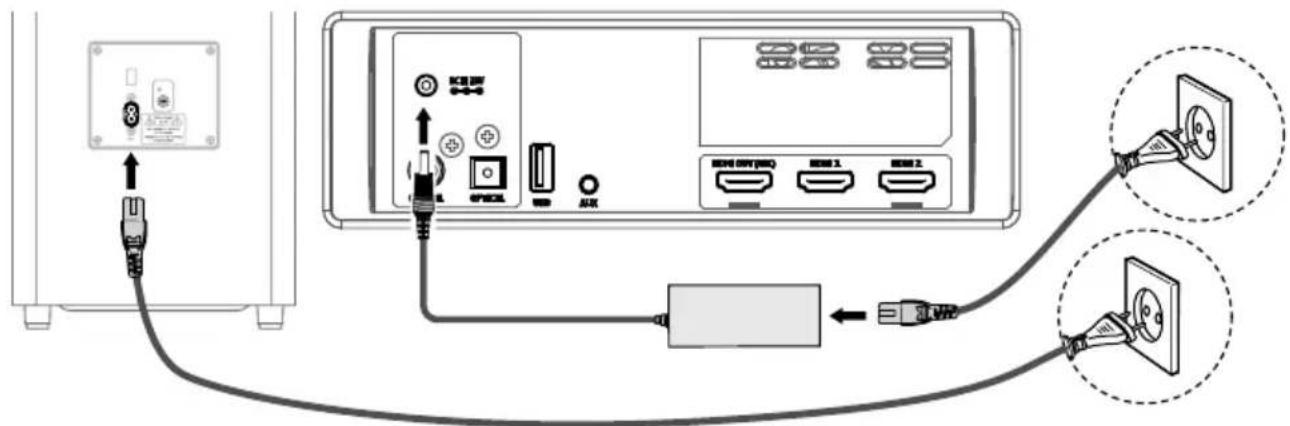 Krüger&Matz Odyssey KM0547 - Connector l'alimentation - 1