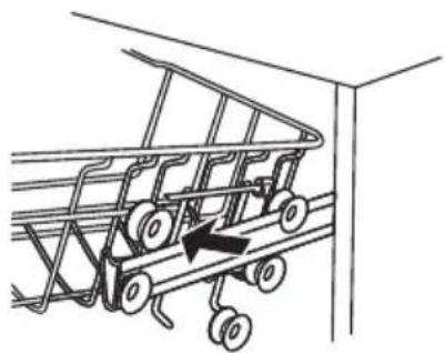 PROLINE SDW4790SL - Ajuster le PANIER supérieur - 2