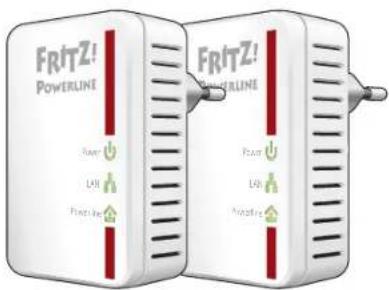 AVM FRITZ!Powerline 510E Set - Package Contents and Device Features - 1