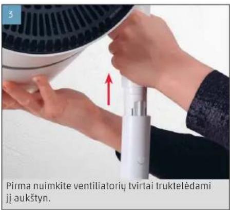 BONECO F230CC - VENTILIATORIAUS MENČIŲ VALYMAS - 7