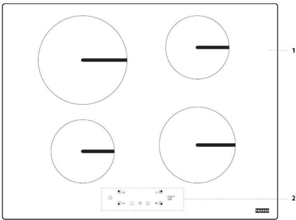 FRANKE FSM 654 I BK - PAINEL DE COMANDOS - 9