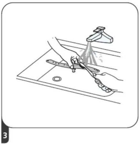 THOMSON TDW4510SL - Nettoyage des bras d'aspersion - 3