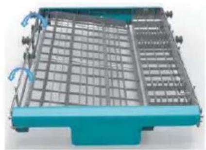 THOMSON TDW4510SL - Charger le panier à couverts - 4