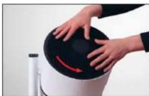 BONECO F220CC - ΚΑΘΑΡΙΣΜΟΣ ΤΟΥ ΑΝΕΜΙΣΤΗΡΑ - 2