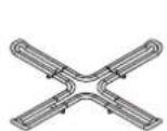 FRANKE FHMF 604 3G DC - Bruciatore Fondo pentola min.-max ∅ - 5