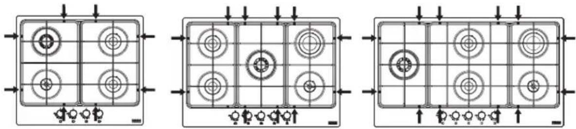 FRANKE HMA 755 4G DCL - Χρήση εστίας - 2