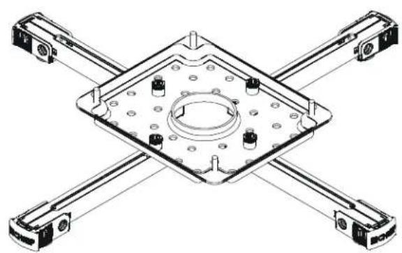Chief KITEF009012 - INSTALLATION INSTRUCTIONS INSTRUCTIONS D'INSTALLATION MONTAGEANLEITUNG - 1