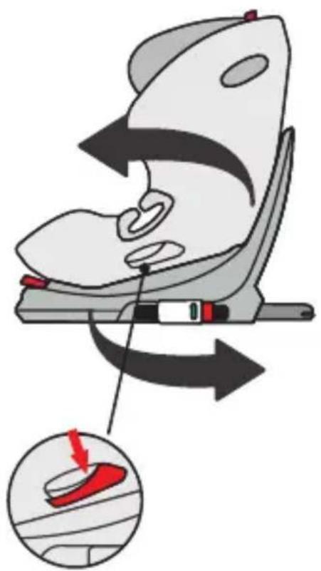 Osann Niki next - Drehung des Kinderautositzes - 1