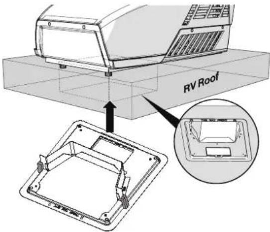 Furrion Chill FACR15HESABLAM - Installing the Air Distribution Box - 4