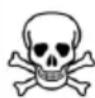 Toolland PHG2 - DANGER: toxic hazard - 1