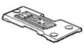 JUKI MS1190 - TABLE OF REPLACEABLE GAUGES - 1