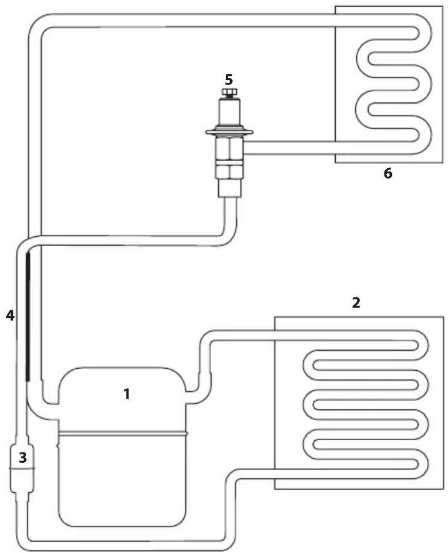 Manitowoc CNF0201 - Schémas de tubes de réfrigération - 1