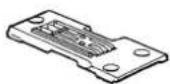 JUKI MS1190M - Tableau des equipements interchangeables - 7