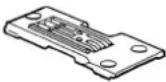 JUKI MS1190M - TABLE OF REPLACEABLE GAUGES - 7