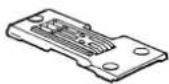 JUKI MS1190M - TABLA DE CALIBRES REEMPLAZABLES - 1