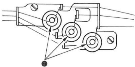JUKI MS1261M - Regolazione della tension del filo dell'ago - 1