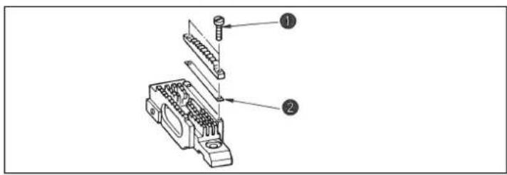 JUKI MS1261M - AVVERTIMENTO : - 2