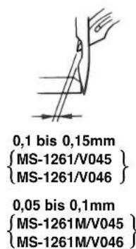 JUKI MS1261M - WARNING : - 1