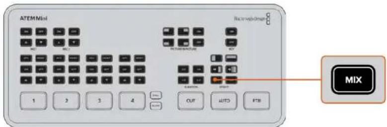 Blackmagic Design ATEM Mini Extreme - To perform a mix auto transition: - 1