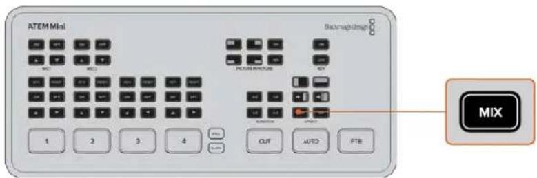 Blackmagic Design ATEM Mini Extreme - 执行混合自动转场的步骤如下： - 1