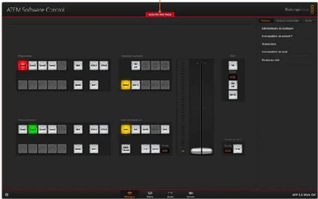 Blackmagic Design ATEM Mini Extreme - Enregistrer une macro à l'aide de l'atem software control - 4