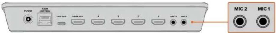 Blackmagic Design ATEM Mini Extreme - Connector d'autres sources audio - 1