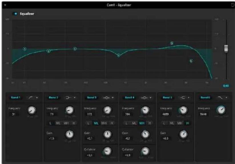 Blackmagic Design ATEM Mini Extreme - Der parametrische Equalizer - 2