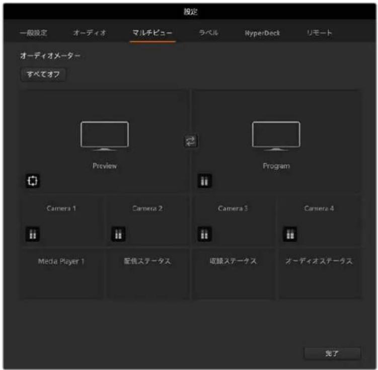 Blackmagic Design ATEM Mini Extreme - マルチビュー設定 - 1