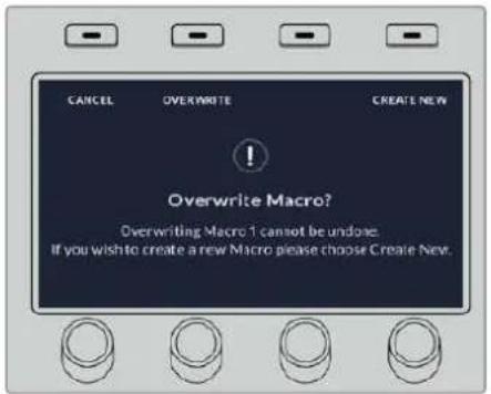 Blackmagic Design ATEM Mini Extreme - Grabación de macros en el modelo ATEM 1 M/E Advanced Panel - 3