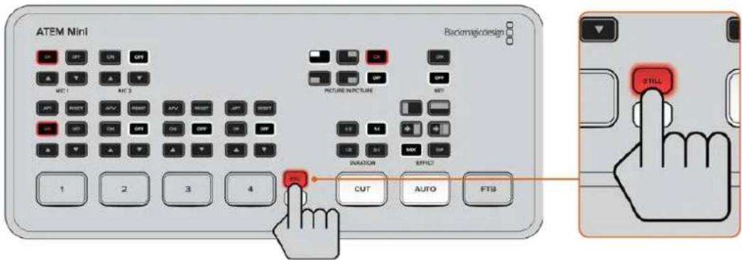 Blackmagic Design ATEM Mini Extreme - 使用静帧图文 - 1