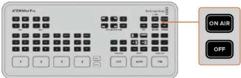 Blackmagic Design ATEM Mini Extreme - 推流按钮 - 1