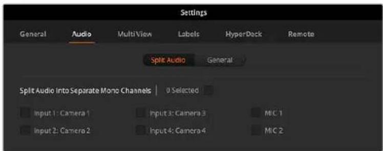 Blackmagic Design ATEM Mini Extreme - Setting Audio Input and Output Behavior - 1