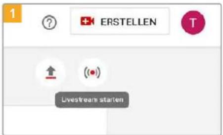 Blackmagic Design ATEM Mini Extreme - So konfigurieren Sie die Einstellungen für YouTube Studio: - 1